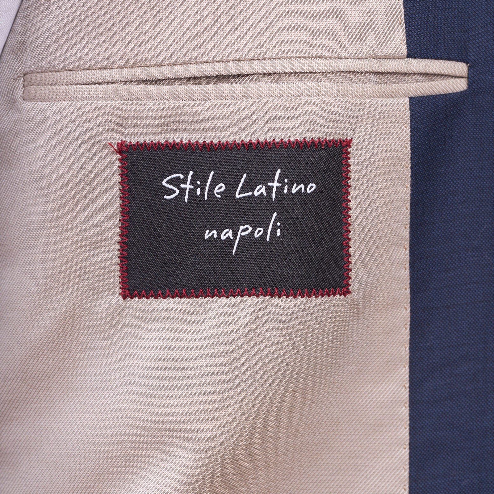Stile Latino feinster Schurwolle Kaschmir Anzug