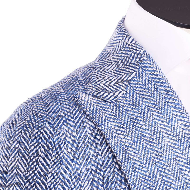 Stile Latino Glencheck jacket with a large overcheck