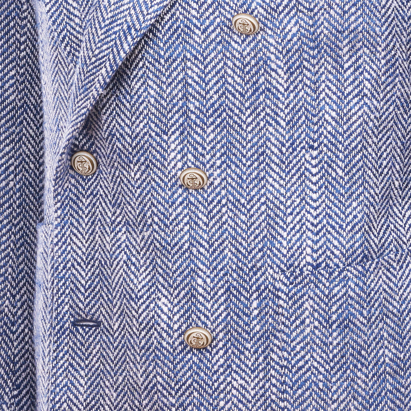 Stile Latino Glencheck jacket with a large overcheck